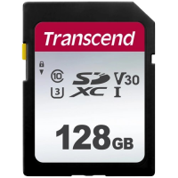 Transcend 128GB 100Mbps UHS-I SD 300S Memory Card