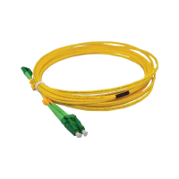 Safenet 2414-3031YL 3 Meter SM Simplex Fiber LC/APC Patch Cord