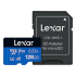 Lexar High-Performance 633x 128GB MicroSDXC UHS-I Memory Card with Adapter