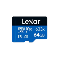 Lexar High-Performance 633x 64GB MicroSDXC UHS-I Memory Card
