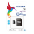 Adata 64GB Micro SD Class-10 (SDXC-UHX-I) Memory Card With Adapter