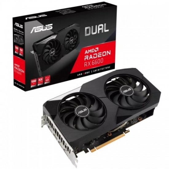 ASUS Dual Radeon RX 6600 8GB GDDR6 Graphics Card | BD Price