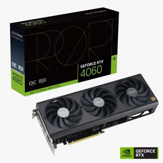 ASUS ProArt GeForce RTX 4060 OC Edition 8GB GDDR6 Graphics Card | BD Price