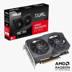 ASUS Dual Radeon RX 7600 V2 OC Edition 8GB GDDR6 Graphics Card|BD Price