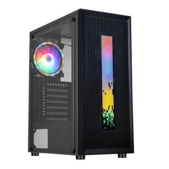 Aptech RGB Gaming Black Casing 305-A01