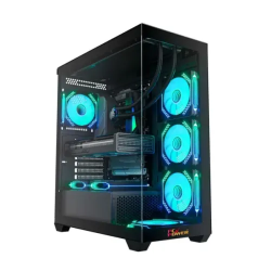 PC Power PP-GS500 BK ICE TOWER ELITE BK Gaming Casing Bd Price