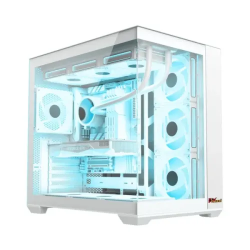 PC Power PP-GS605 WH ICEBERG STEALTH WH ATX Gaming Casing