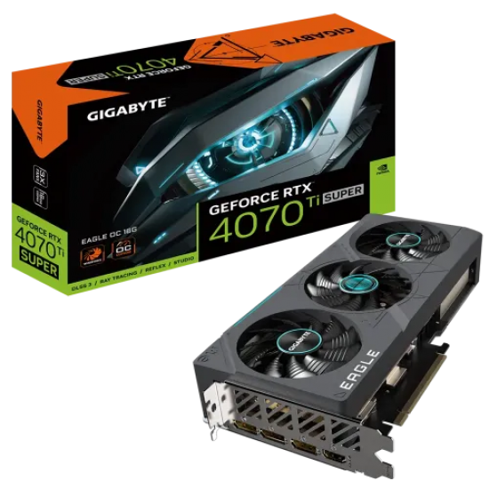 GIGABYTE GeForce RTX 4070 Ti SUPER EAGLE OC 16GB GDDR6X Graphics Card |BD Price