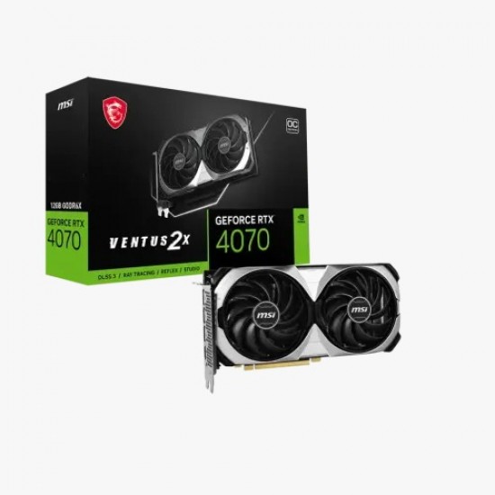 MSI GeForce RTX 4070 VENTUS 2X E 12G OC GDDR6X Graphics Card|BD Price