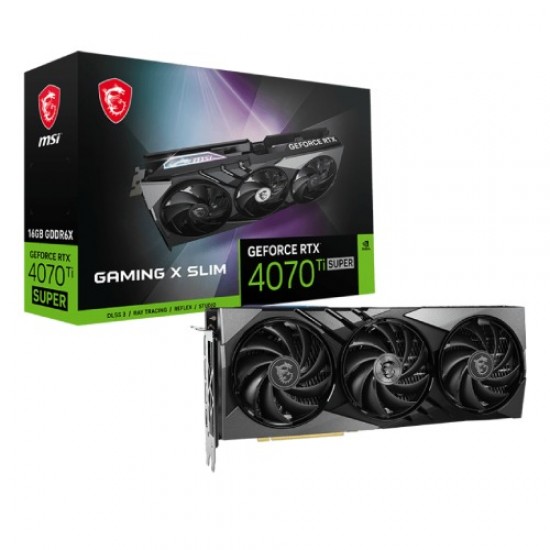 MSI GeForce RTX 4070 Ti SUPER 16G GAMING X SLIM GDDR6X Graphics Card|BD Price