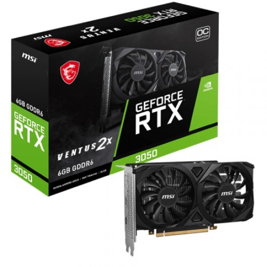 MSI GeForce RTX 3050 VENTUS 2X 6G OC GDDR6 Graphics Card| BD Price