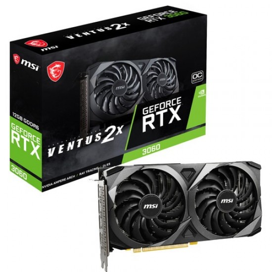 MSI GeForce RTX 3060 VENTUS 2X OC 12GB Graphics Card | BD Price