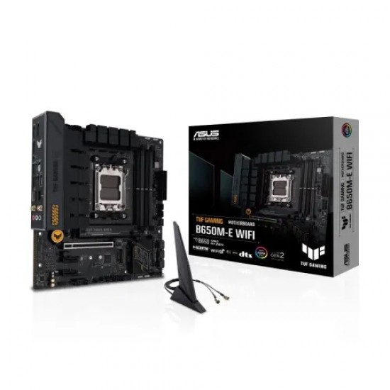 Asus TUF GAMING B650M-E WIFI AMD AM5 micro-ATX Motherboard | BD Price