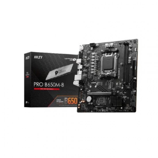 MSI PRO B650M-B DDR5 AMD AM5 m-ATX Motherboard | BD Price