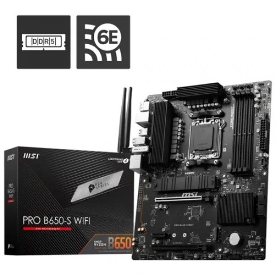 MSI PRO B650-S WIFI DDR5 AM5 ATX Motherboard | BD Price