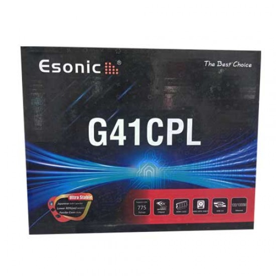 Esonic G41CPL Chipset Desktop Motherboard