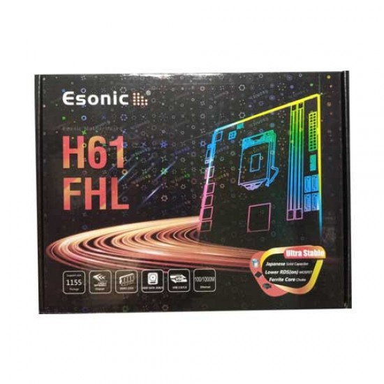 Esonic H61FHL Chipset Desktop Motherboard