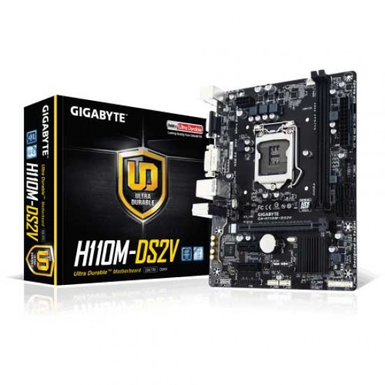 Gigabyte Motherboard H110M DS2V China