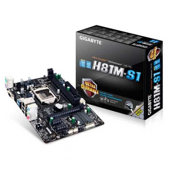 Gigabyte Motherboard H81M-S1 China