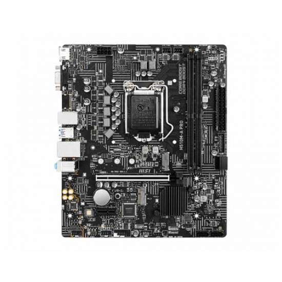 MSI H510M-A PRO Micro-ATX Motherboard Intel 10th and 11th Gen