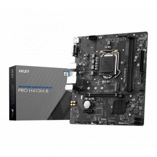 MSI PRO H410M-B Micro-ATX 10th Gen Motherboard