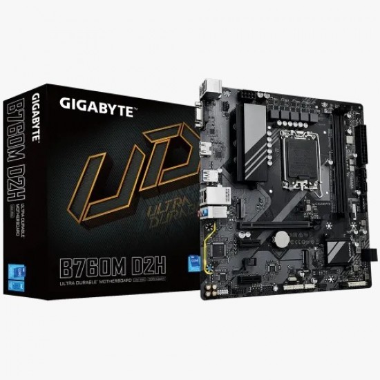 GIGABYTE B760M D2H mATX Motherboard | BD Price