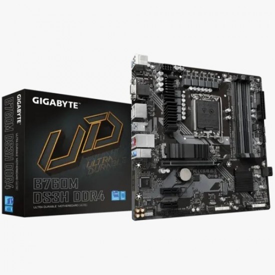 GIGABYTE B760M DS3H DDR4 mATX Motherboard | BD Price