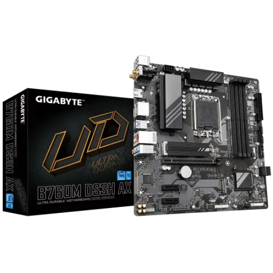 GIGABYTE B760M DS3H AX mATX Motherboard | BD Price