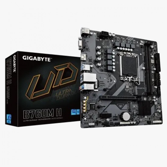 GIGABYTE B760M H DDR5 Micro ATX Motherboard | BD Price