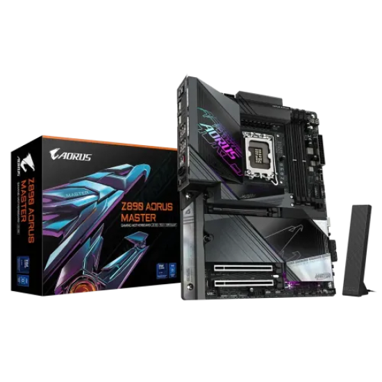 Gigabyte Z890 AORUS MASTER WiFi7 LGA 1851 ATX Desktop Motherboard