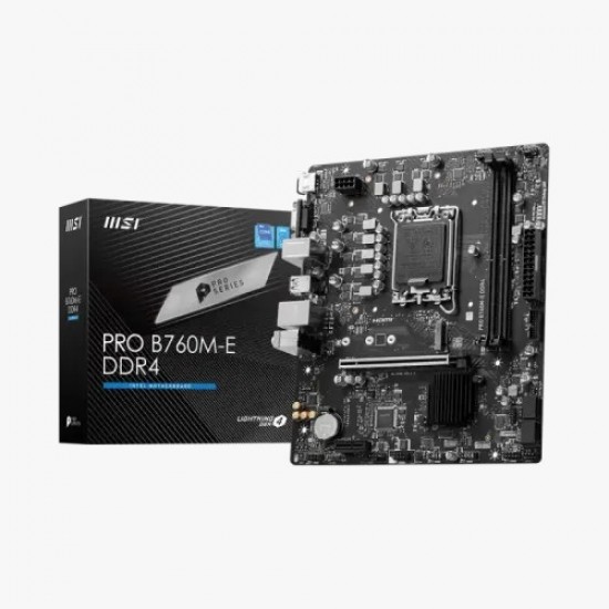 MSI PRO B760M-E DDR4 mATX Motherboard | BD Price