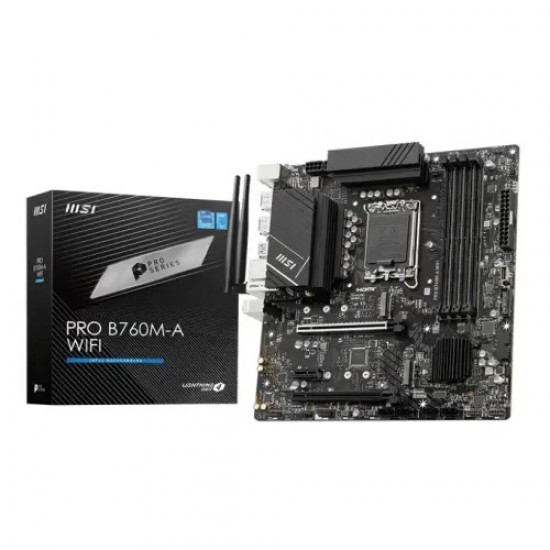 MSI PRO B760M-A WIFI mATX Motherboard | BD Price