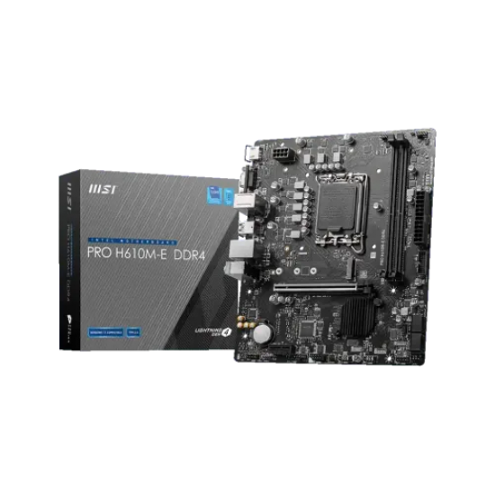 MSI PRO H610M-E DDR4 mATX Motherboard | BD Price