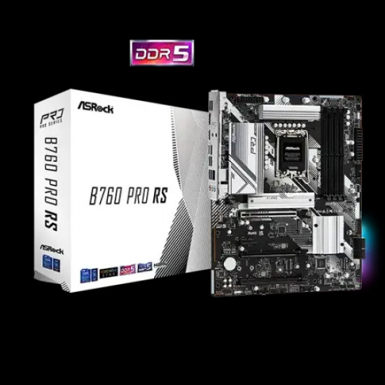 ASRock B760 Pro RS ATX Desktop Motherboard