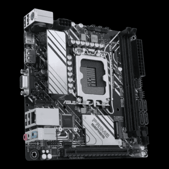 ASUS PRIME H610I-PLUS DDR5 Mini ITX Desktop Motherboard