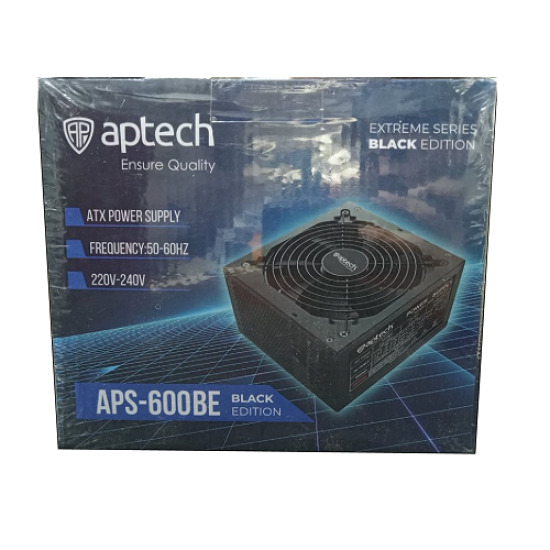 Aptech power Supply Black Edition Aps 600BE