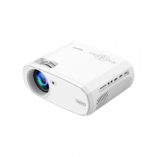 Havit PJ202 1080p Full HD Portable Projector (220 ANSI Lumens) 