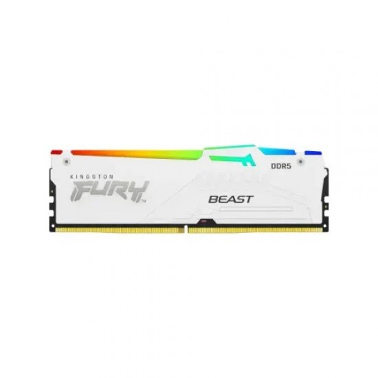 Kingston FURY Beast RGB 16GB 6000Mhz DDR5 Desktop RAM White | BD Price