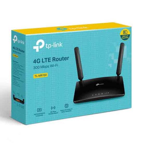 TP Link MR150 4G LTE 3G,4G & Ethernet Single-Band Wi-Fi Router