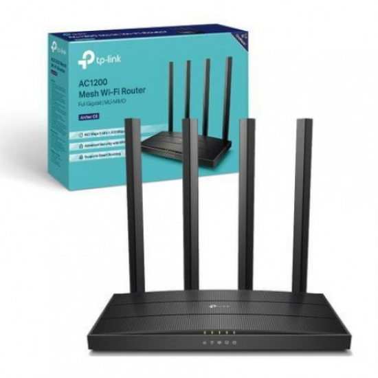 TP-Link Archer C6 AC1200 1200mbps MU-MIMO Gigabit Router | BD Price