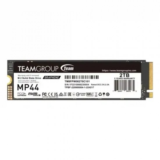 Team MP44 2TB M.2 PCIe Gen4 NVMe SSD | BD Price