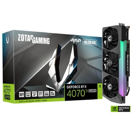 ZOTAC GAMING GeForce RTX 4070 Ti SUPER AMP HOLO 16GB GDDR6X Graphics Card | BD Price