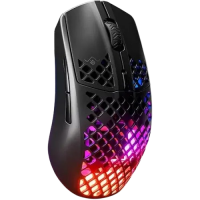 SteelSeries Aerox 3 Wireless (2022) Onyx RGB Gaming Mouse