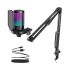 FIFINE AmpliGame A6T RGB USB Condenser Microphone With Boom Arm