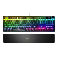 Steelseries Apex 7 RGB Blue Switch Mechanical Gaming Keyboard With Magnetic Wrist Rest