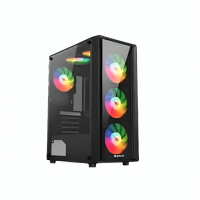 APTECH 305-A03 ARGB GAMING CASE (BLACK)
