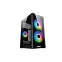 Aptech T20 Front Side Glass Micro ATX Case 