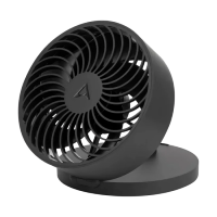 Arctic Summair Plus Portable Rechargeable Fan Black