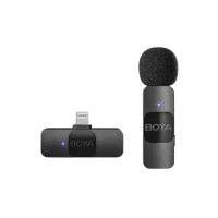 BOYA BY-V1 Ultracompact 2.4GHz Wireless Microphone System for iOS Device