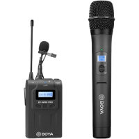 Boya BY-WM8 PRO-K3 UHF Camera-Mount Wireless Handheld Microphone System